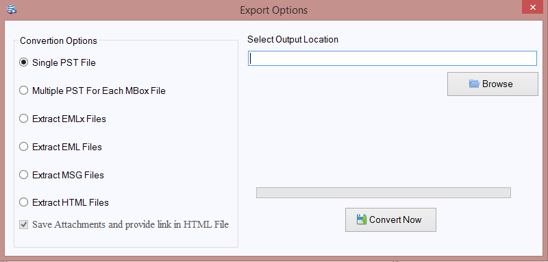 Convert MBOX Files to PST Format
